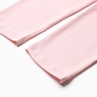 Пижама для девочки (кофта и брюки) MINAKU, цвет белый/розовый, рост 98 см - Фото 12