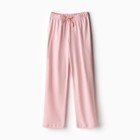 Пижама для девочки (кофта и брюки) MINAKU, цвет белый/розовый, рост 98 см - Фото 9