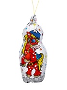 Шоколадная фигурка «Лошадка на нитке», кондитерская глазурь, 18 г - Фото 3