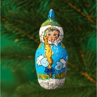 Шоколадная фигурка новогодняя на нитке «Дед Мороз, Снегурочка, Снеговик», МИКС, 18 г - Фото 3