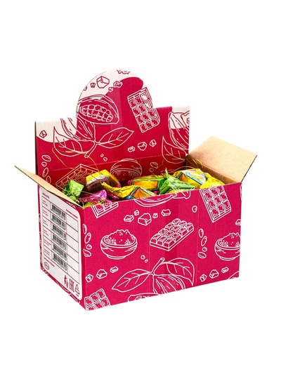 Шоколадные фигурки новогодние на нитке «Фонарик», МИКС, 13 г