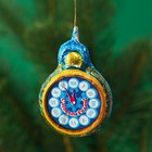 Шоколадная фигурка новогодняя на нитке «Часики», МИКС, 13 г - Фото 2