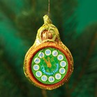 Шоколадная фигурка новогодняя на нитке «Часики», МИКС, 13 г - Фото 3