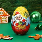 Шоколадное яйцо новогоднее «С Новым Годом!», в коробочке, 90 г - Фото 3