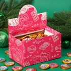 Шоколадная медаль «Новогодний Дед Мороз», кондитерская глазурь, 4.5 г - Фото 3