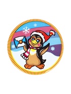 Шоколадная медаль «Новогоднее ассорти», кондитерская глазурь, 4.5 г - Фото 4