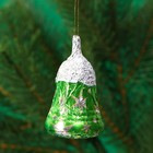 Шоколадная фигурка новогодняя «Колокольчик» на нитке, МИКС, 15 г - Фото 3