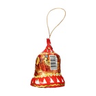 Шоколадная фигурка новогодняя «Колокольчик» на нитке, 30 г - Фото 3