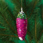 Шоколадная фигурка новогодняя «Шишка еловая» на нитке, МИКС, 18 г - Фото 3