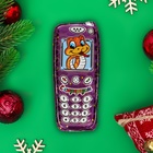 Шоколадная фигурка новогодняя "Мобильный телефон", символ года, 60 г - Фото 1