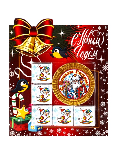Новогодний шоколадный набор, 55 г