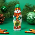 Шоколадная фигурка «Новогодний Снеговик», кондитерская глазурь, 18 г - Фото 2