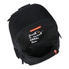 Рюкзак молодежный Bruno Visconti 12-003 40*30*17 дев  "ЛИСИЙ ХВОСТ" чер - фото 24727725