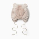 Шапка детская, размер 42, коричневая 9927351