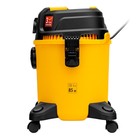 Пылесос строительный Denzel RVC20, 1400 Вт, бак 20 л, шланг 3 м, розетка с автосинхронизацией - Фото 4