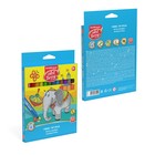 Фломастеры утолщённые 12 цветов Artberry, супер тип, узел с шириной письма 1-4 мм, европодвес - Фото 4