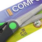 Ножницы ErichKrause Comfort, 20.5 см, ручки с противоскользящими резиновыми вставками, МИКС - Фото 2
