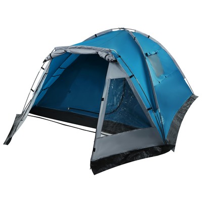 Палатка туристическая, кемпинговая maclay FERGEN 4, 4-местная, с тамбуром