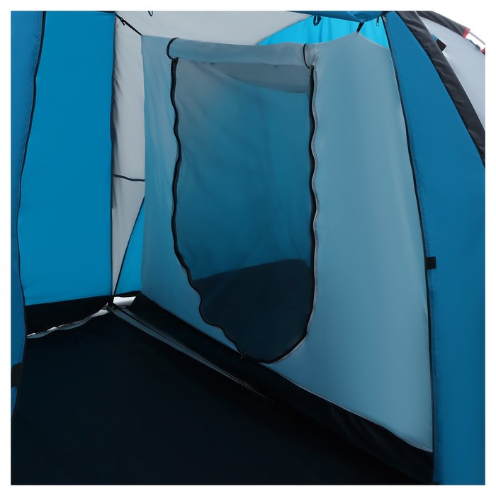 Палатка кемпинговая Maclay LIRAGE 4, р. 450х210х190 см, 4-местная - фото 1904940759