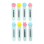 Нож канцелярский мини Calligrata, 9 мм, пластик, c фиксатором, МИКС - Фото 1