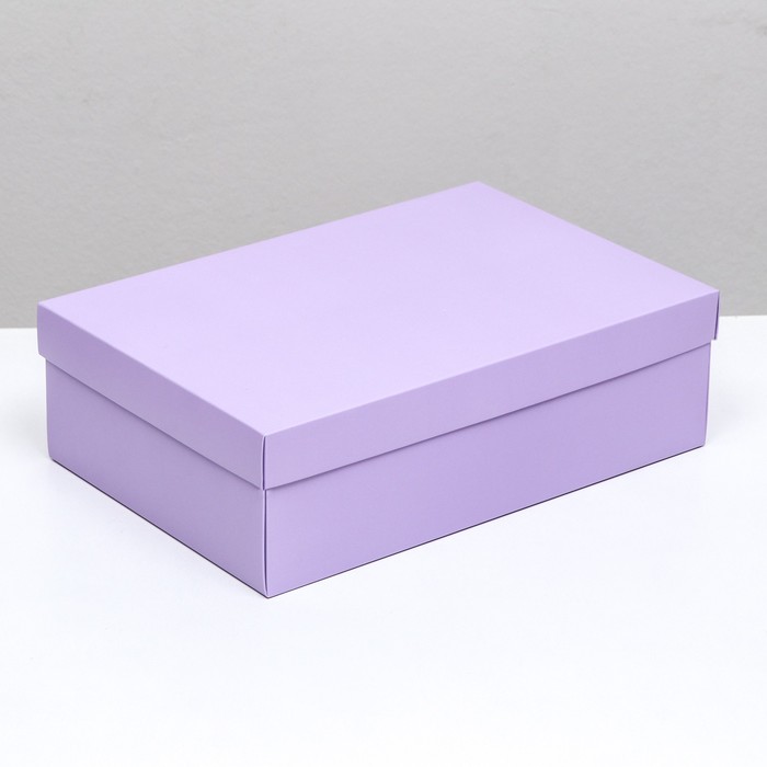 Коробка складная «Лавандовая», 30 х 20 х 9 см