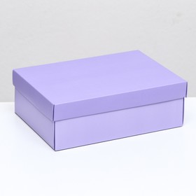 Коробка складная «Лавандовая», 21 х 15 х 7 см
