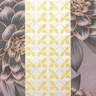 Клеёнка на стол «В саду», на тканевой основе, рулон 20 м, ширина 137 см, сиреневая - Фото 3