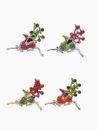 Брошь новогодняя «Олень деда мороза», МИКС - Фото 1