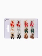 Брошь "Пуанты" с бантиком, цвет МИКС (неделимая фас. 12шт, цена за шт) (12 шт) - фото 808845186