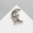 Брошь «Фея» лунная, цветная в серебре - фото 22912808