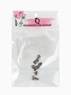 Бусина - разделитель радированный «Сердечко», набор 10 шт. 6×6 мм, внутренний d=2 мм, цвет серебро - Фото 5