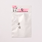 Замок - карабин посеребрение, (набор 2 шт.) 9×6 мм, кольцо - Фото 3