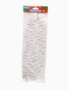 Бусы на ёлку «Льдинка», длина 2.7 м, d=12 мм, прозрачные, перламутровые - Фото 5