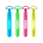 Циркуль металлический Erich Krause. S-Cool, 120 мм, максимальный радиус 18 см, пластиковый чехол, колпачок с линейкой, МИКС - Фото 2