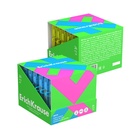 Циркуль металлический Erich Krause. S-Cool, 120 мм, максимальный радиус 18 см, пластиковый чехол, колпачок с линейкой, МИКС - Фото 4