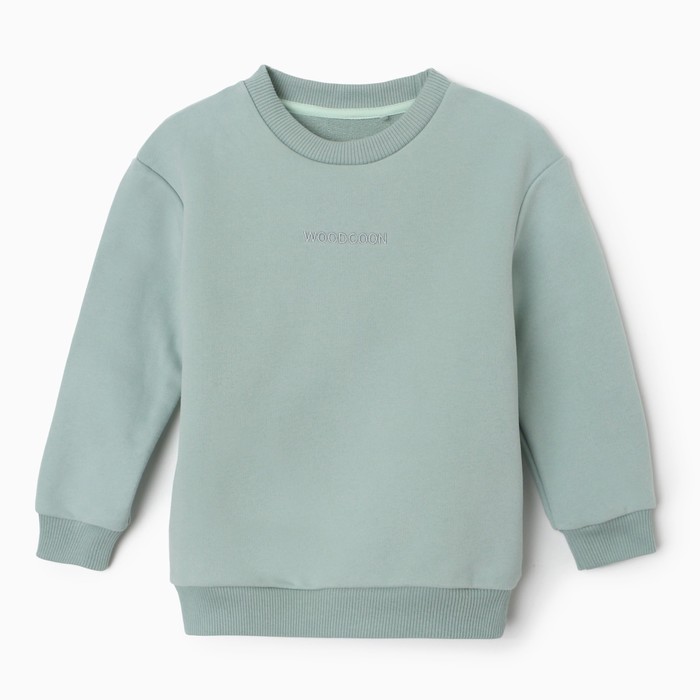 Свитшот для девочки, рост 92 см, мятный - Фото 1