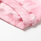 Свитшот "Тай-дай" для девочки, цвет розовый, рост 98 см - Фото 5