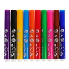 Фломастеры утолщённые 10 цветов Artberry, ароматизированные, узел с шириной письма 1-7 мм, европодвес - Фото 3