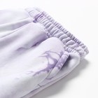 Брюки "Тай-дай" детские, цвет лаванда, рост 110 см - фото 22869070