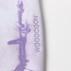 Брюки "Тай-дай" детские, цвет лаванда, рост 110 см - фото 22869072