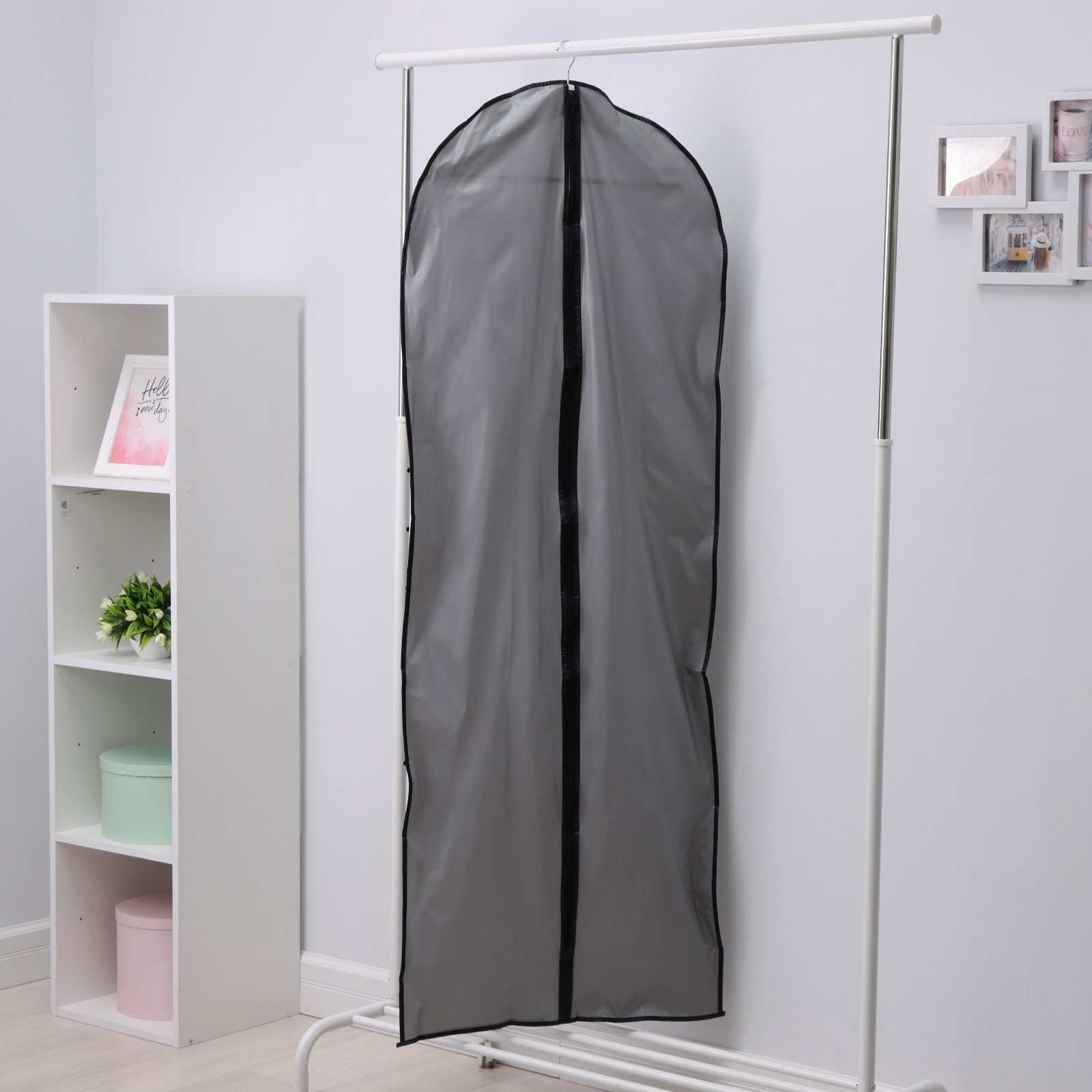  для одежды LaDо́m, 60×160 см, плотный, PEVA, цвет серый (9716842 .