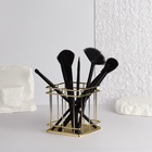 Подставка для хранения «РАФАЭЛЬ», 9×9×10 см, цвет золотистый - Фото 3