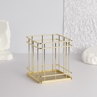 Подставка для хранения «РАФАЭЛЬ», 9×9×10 см, цвет золотистый - Фото 4
