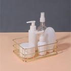 Органайзер для хранения косметических принадлежностей «РАФАЭЛЬ», 17×12×6 см, цвет золотистый - Фото 2