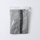 Чехол для одежды LaDо́m, 60×90 см, PEVA, цвет серый - Фото 3