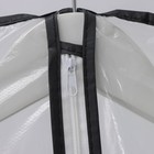 Чехол для одежды LaDо́m, 60×90 см, PEVA, прозрачный - Фото 3