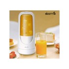 Блендер DEERMA DEM-NU30, портативный, 45 Вт, 0.3 л, 1 скорость, белый - фото 51355979