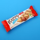 Вафельный батончик HAPPY Choice с ореховым кремом, 45 г - фото 320172097