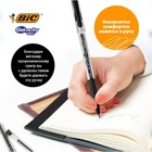 Набор ручек гелевых 2 штуки, BIC Gel-ocity Stic Fine Point, узел 0.5 мм, тонкое письмо, резиновый упор, черные чернила - Фото 4
