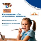 Карандаши цветные 12 цветов, BIC «Kids Evolution Stripes», пластиковые, детские - Фото 4